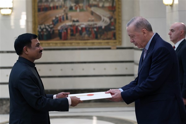 Cumhurbaşkanı Erdoğan, Hindistan Büyükelçisi Pardeshi’yi kabul etti