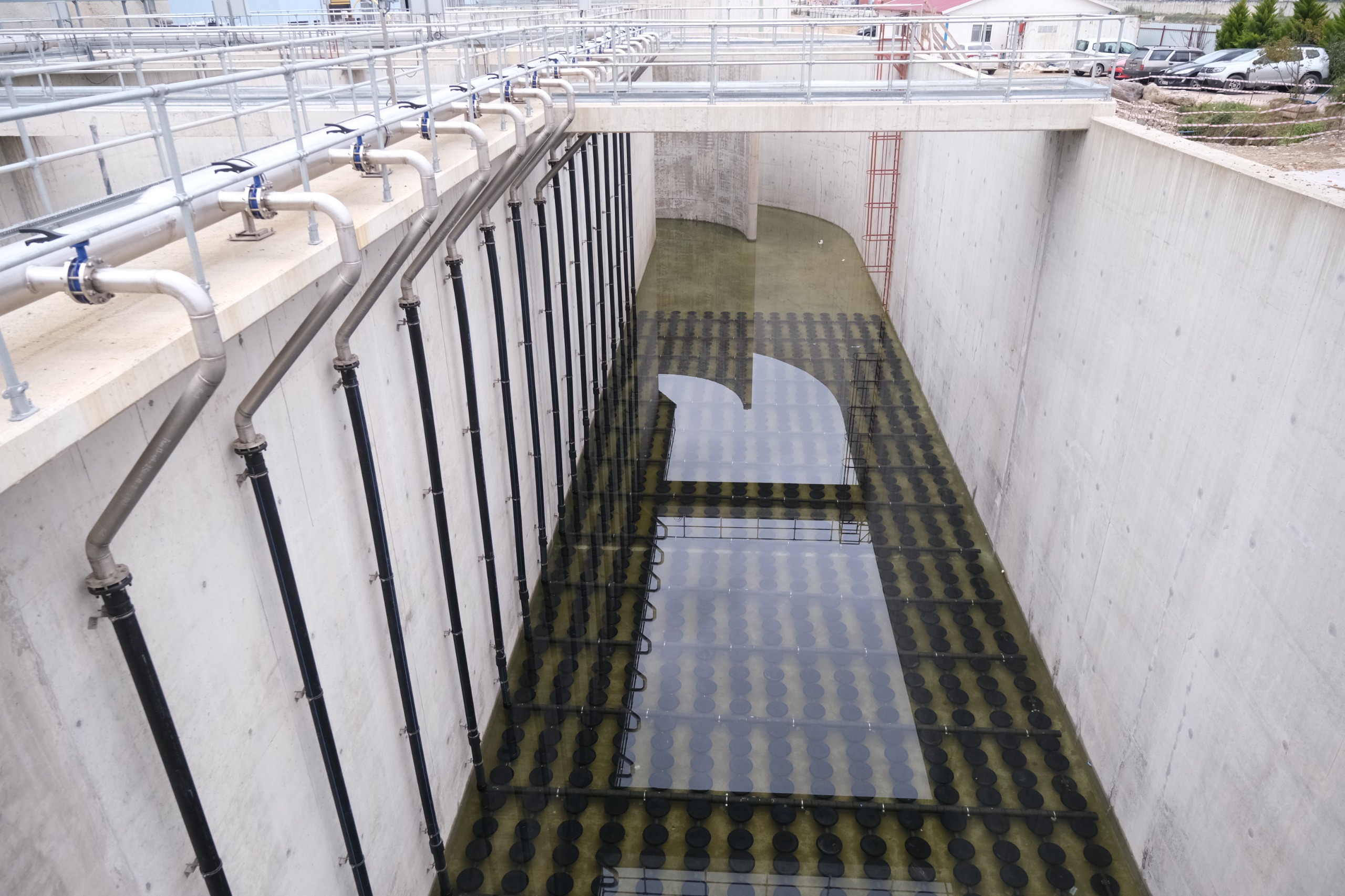 Giresun’da atık su arıtma tesisinde test aşamalarına geçildi