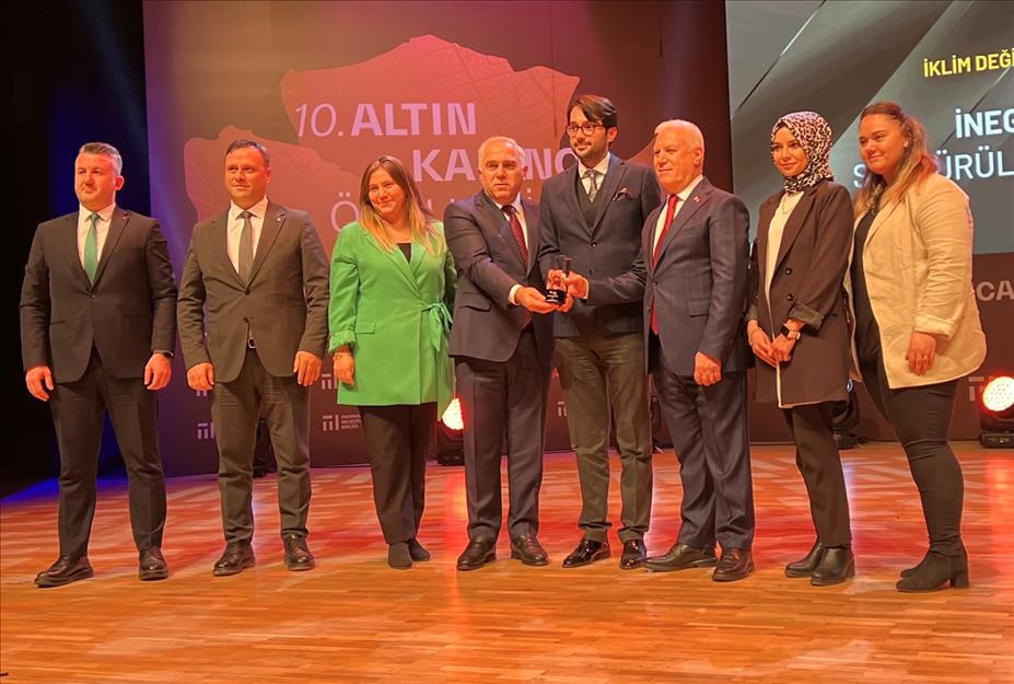 “Sürdürülebilir Hava Kalitesi Ölçüm Ağı Projesi” İnegöl’e ödül getirdi