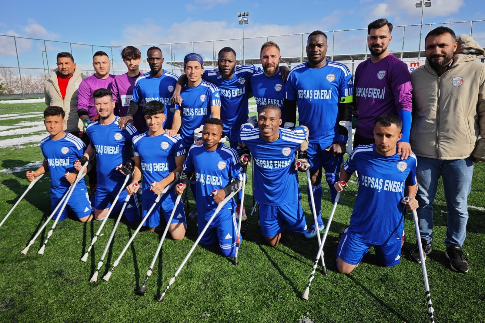 DEPSAŞ Enerji Ampute Futbol Takımı’ndan 6-0’lık galibiyet