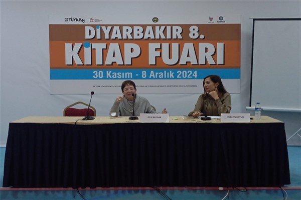 Yazar Baydar, Mezopotamya Kitap Fuarı’nda okurlarıyla buluştu