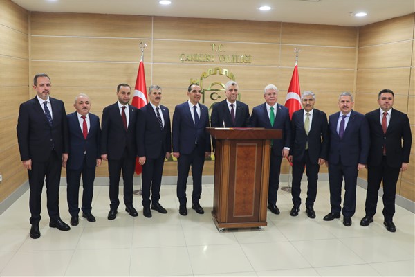 Ticaret Bakanı Bolat’tan Çankırı Belediyesi’ne ziyaret