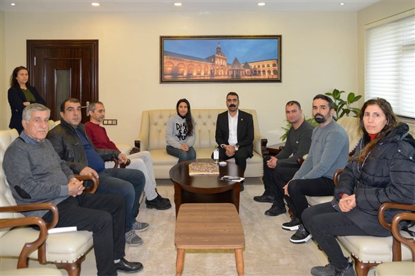 Maden Mühendisleri Odası’ndan Eş Başkan Hatun’a ziyaret