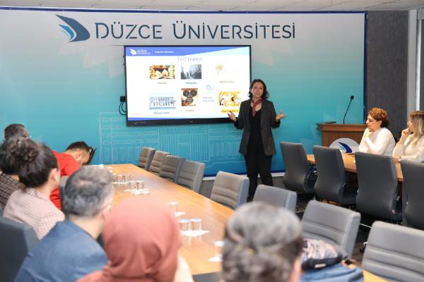 Düzce Üniversitesi’nden patent başvuru süreçleriyle ilgili yol gösterici program