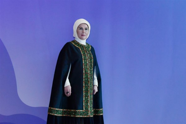 Emine Erdoğan: İsrail’in Filistin’de gerçekleştirdiği postmodern bir holokosttur