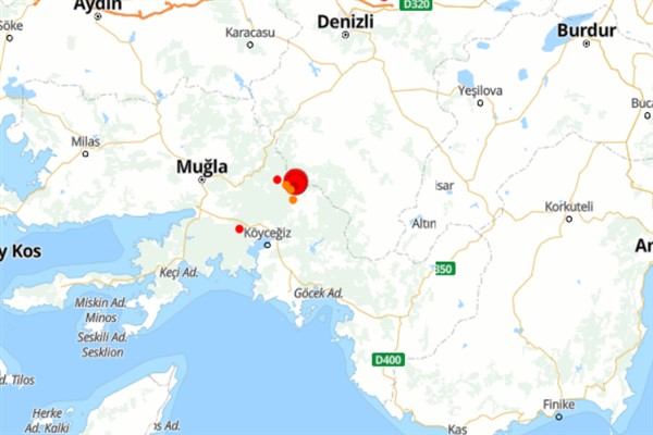 Muğla’da deprem