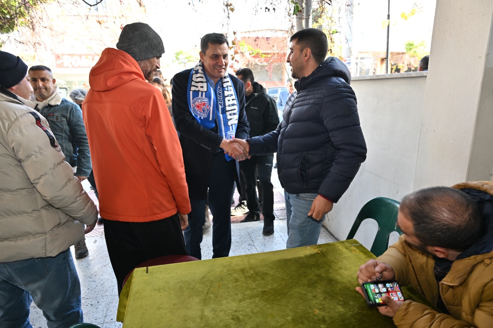 Başkan Zeyrek’ten esnaf ziyareti