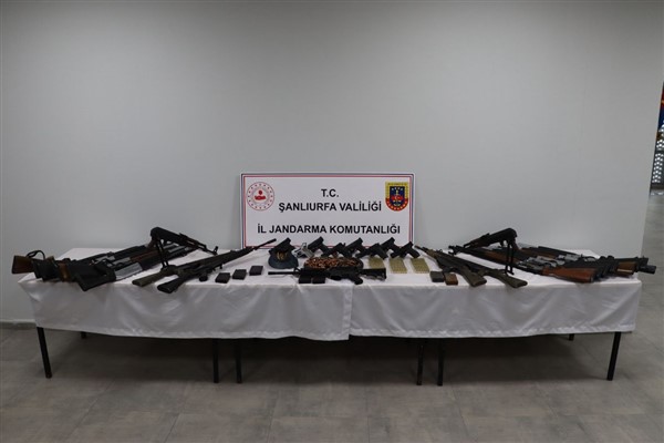 Şanlıurfa’da silah ve mühimmat kaçakçılığı operasyonu