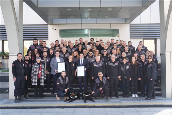 BAK-Kadıköy, ağır seviye arama kurtarma akreditasyonunu aldı