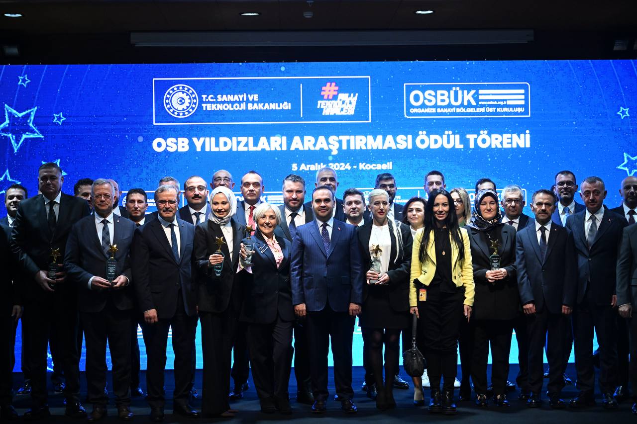 OSB Yıldızları Ödülleri Sahiplerini Buldu