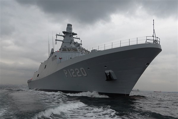 Açık Deniz Karakol Gemisi TCG Akhisar, ilk seyrini yaptı