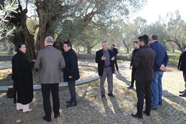Turizm komisyonundan Kırkağaç ve Soma’nın turistik değerlerine inceleme