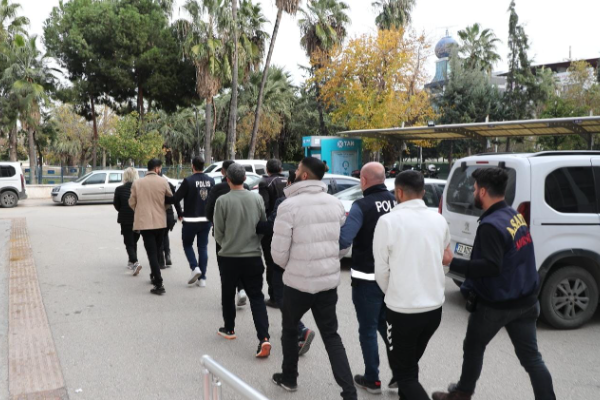 Mersin’de sahte altın şebekesi çökertildi: 6 şüpheli tutuklandı