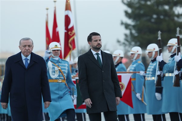 Cumhurbaşkanı Erdoğan, Karadağ Cumhurbaşkanı Milatoviç’i resmi törenle karşıladı