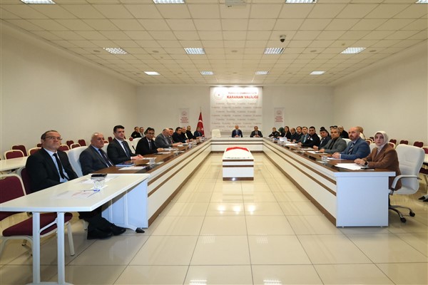 Karaman’da Ailenin Korunması ve Güçlendirilmesi İl Koordinasyon Kurulu Toplantısı yapıldı
