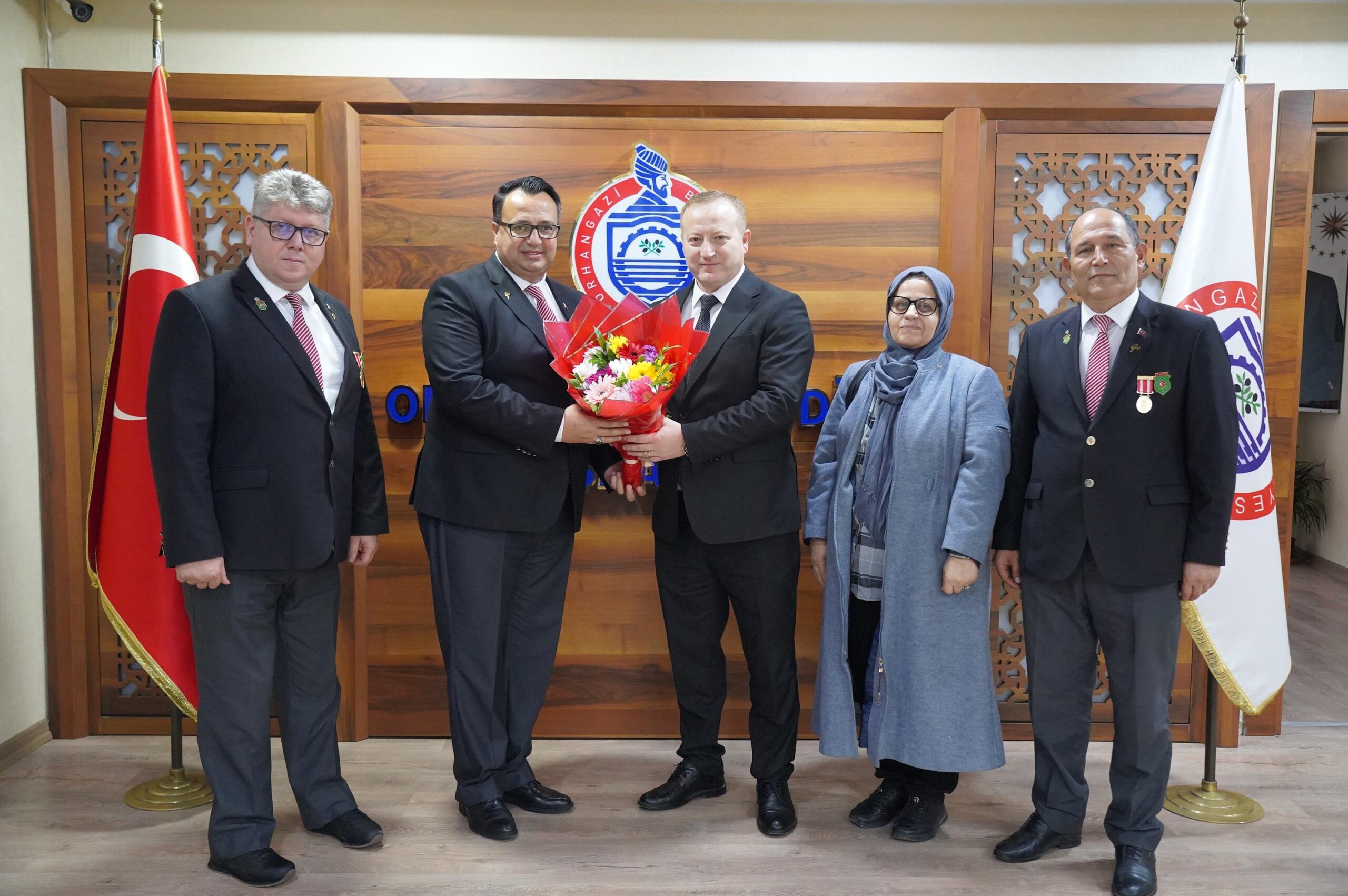 Harp Malulleri Gaziler, Şehit Dul ve Yetimleri Derneği’nden Orhangazi Belediyesine ziyaret