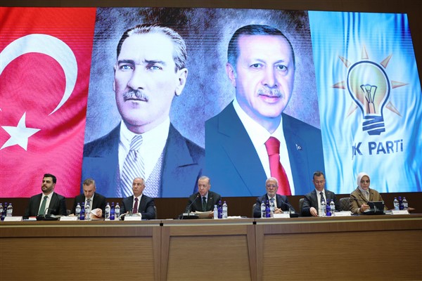 Cumhurbaşkanı Erdoğan, AK Parti Genel Merkez’de düzenlenen MKYK toplantısına katıldı