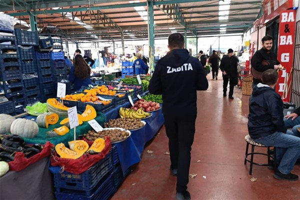 Orhangazi Zabıtası denetimlerini sürdürüyor