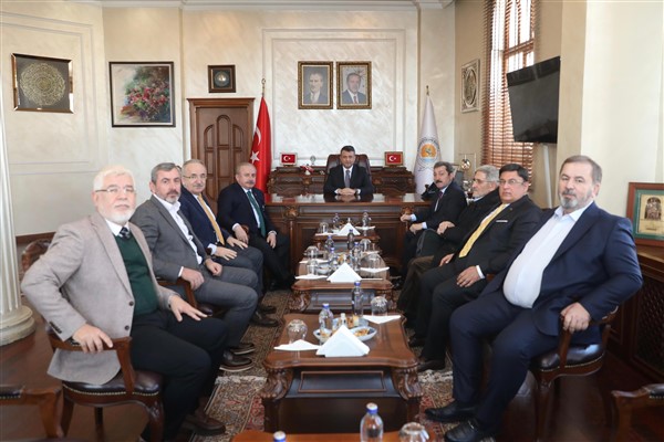 Başkan Doğan, TBMM 29. Başkanı Şentop’u ağırladı