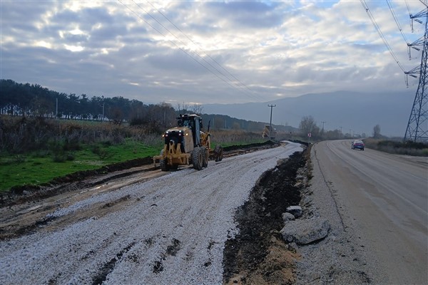 Orhangazi’de kaldırım çalışmaları sürdürüldü