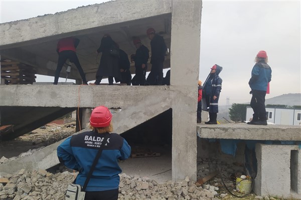 Balıkesir itfaiyesi, AFAD VE BALDAK’tan ortak tatbikat