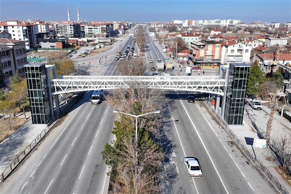 Başkan Altay: Yeniden inşa ettiğimiz Yaşar Doğu Yaya Üst Geçidi hayırlı olsun