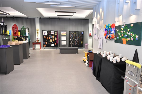 Kayseri Büyükşehir’in Engelsiz Sanat Sergisi açıldı