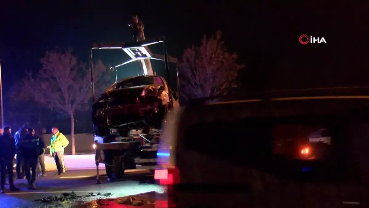 Ankara’da Takla Atan Araçta 1 Ölü, 2 Yaralı