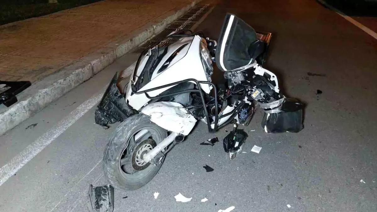 Samsun’da Motosiklet ile Otomobil Çarpıştı: 1 Yaralı
