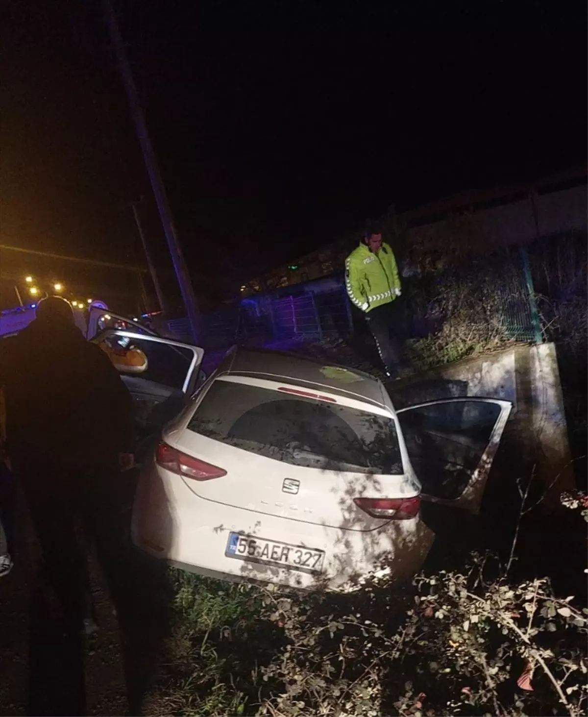 Samsun’da Trafik Kazası: 1 Ölü, 2 Yaralı