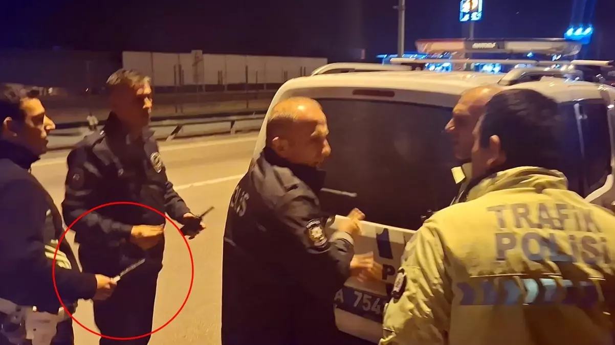 ‘Savcıyı ara’ deyip polislere tehdit yağdırdı