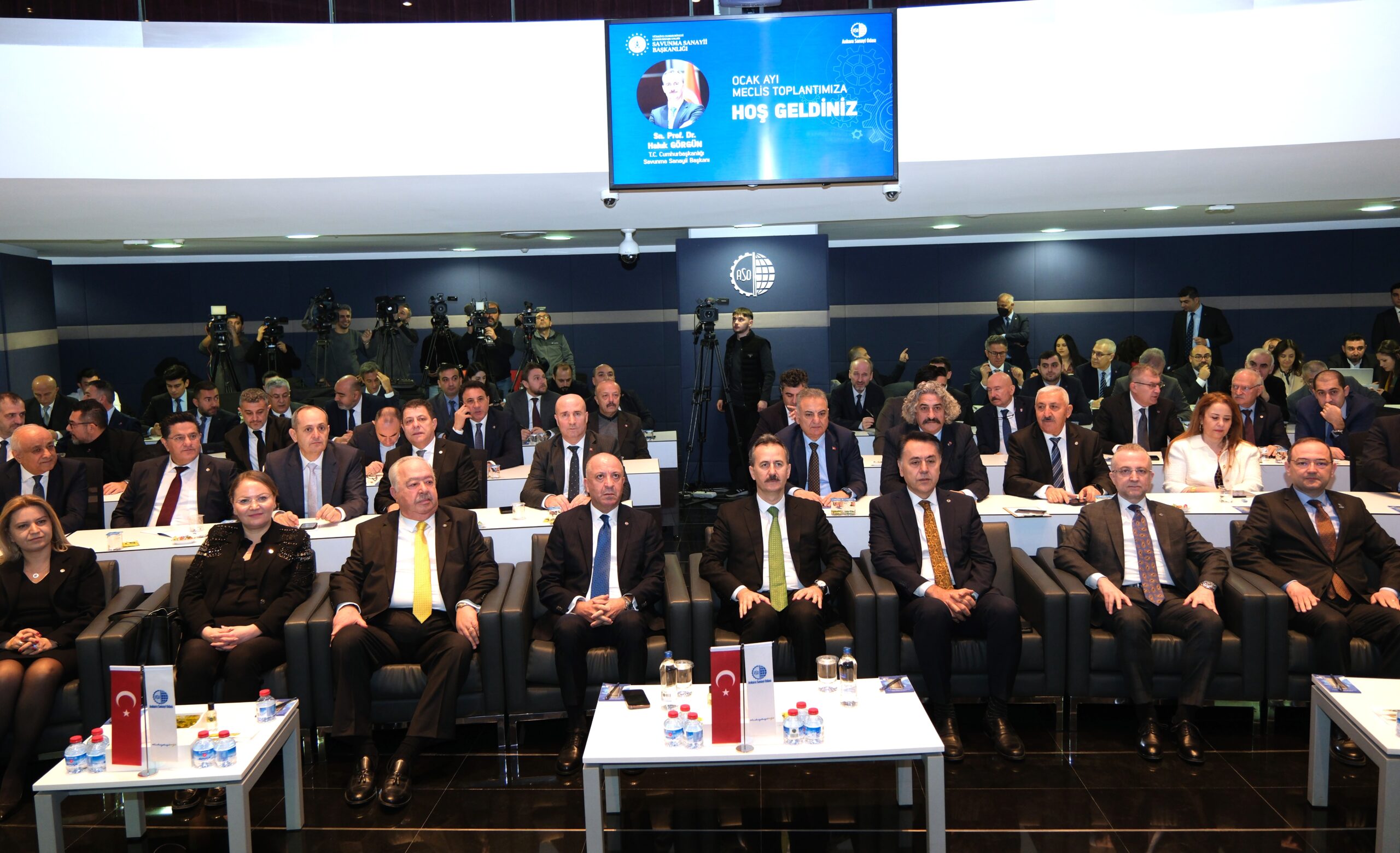 ASO Ocak Ayı Meclis Toplantısı: Savunma Sanayi Başkanlığı’ndan Haluk Görgün Katıldı