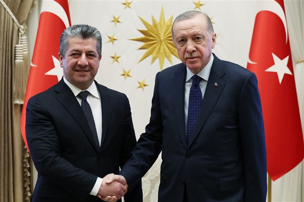 Cumhurbaşkanı Erdoğan, IKBY Başbakanı Barzani’yi kabul etti