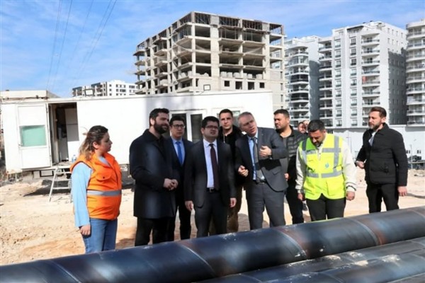 Genel Sekreter Eroğlu, Nur Mahallesi’ndeki içme suyu çalışmalarını inceledi