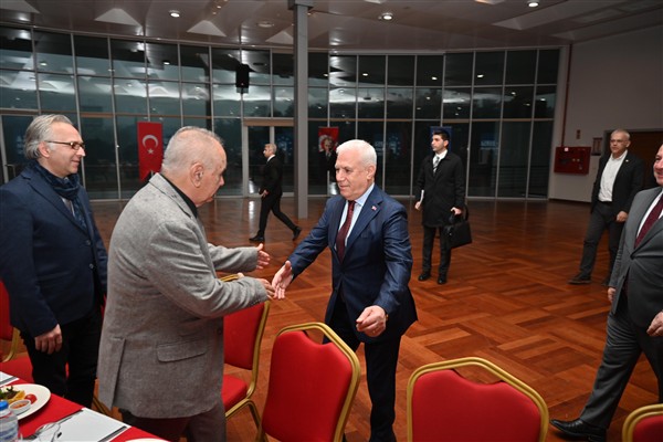 Bozbey, Türk Parlamenterler Birliği Bursa Şubesi üyeleri ile bir araya geldi