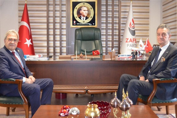 İstanbul Milletvekili Enginyurt ve ADD Başkanı Bozkurt, Zafer Partisini ziyaret etti