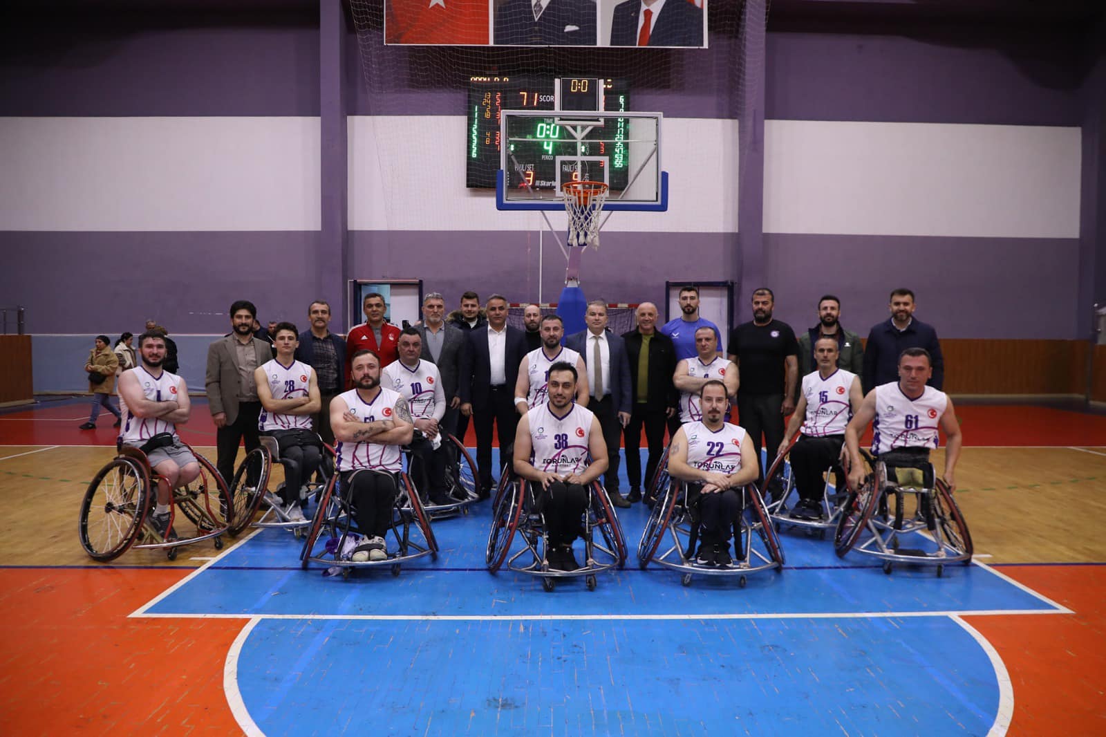 Ordu BBSK Tekerlekli Sandalye Basketbol Takımı, Ankara TSK Rehabilitasyon’u ağırlayacak