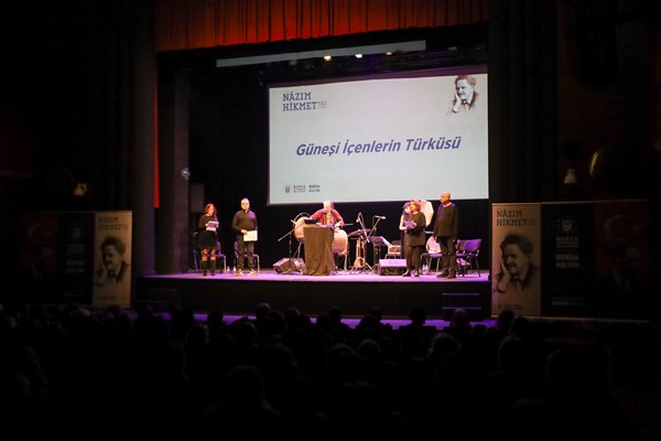 Nazım Hikmet, Bursa’da şiir dinletisiyle anıldı