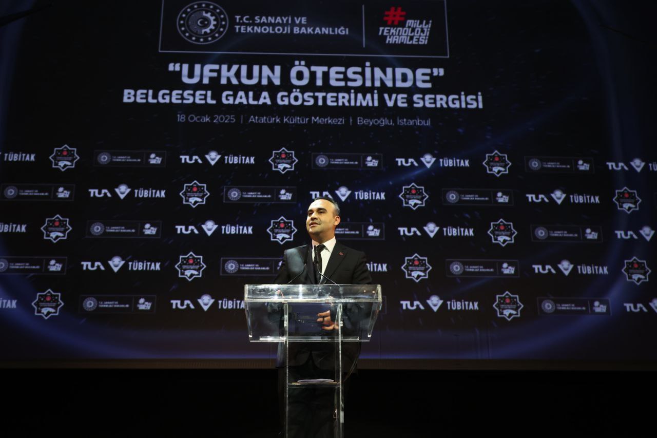 Türkiye’nin uzay serüvenini anlatan “Ufkun Ötesinde” belgeselinin galası yapıldı