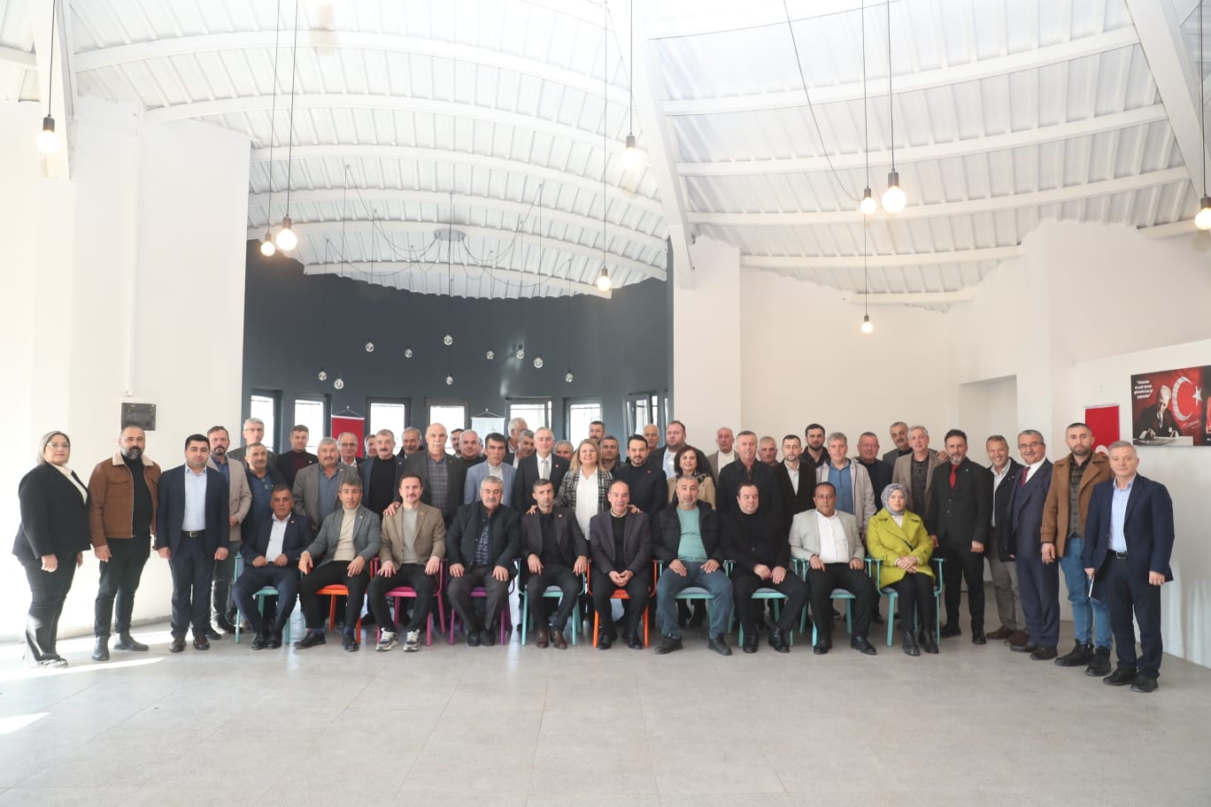 Başkan Hürriyet, kırsal mahalle muhtarıyla buluştu