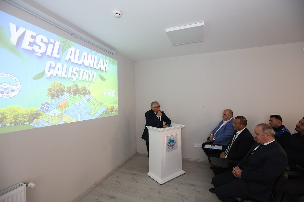 Başkan Büyükkılıç, Yeşil Alanlar Çalıştayı’na katıldı