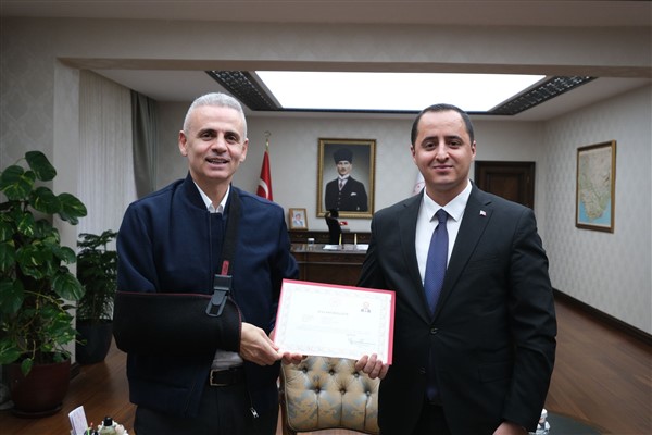 Kaymakamlardan Vali Çiçekli’ye ziyaret