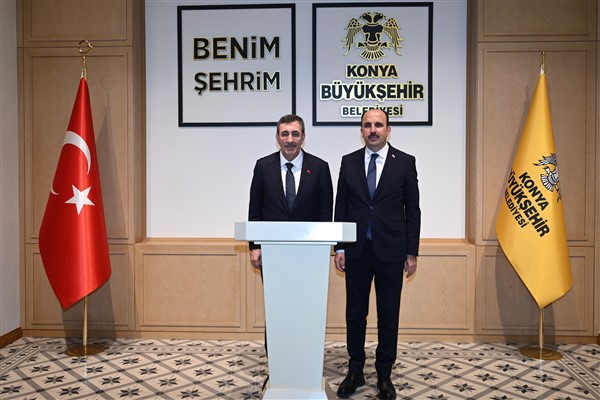 Cumhurbaşkanı Yardımcısı Yılmaz, Başkan Altay’ı ziyaret etti