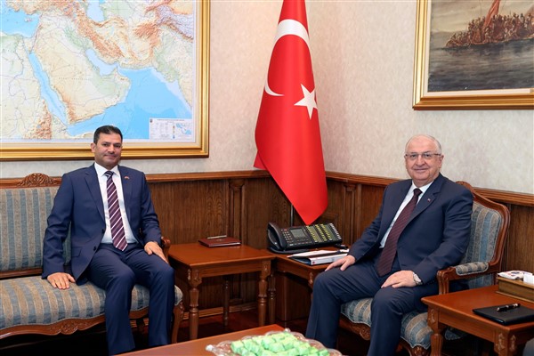 Bakan Güler, Umman’ın Ankara Büyükelçisi Al Jahwari’yi kabul etti