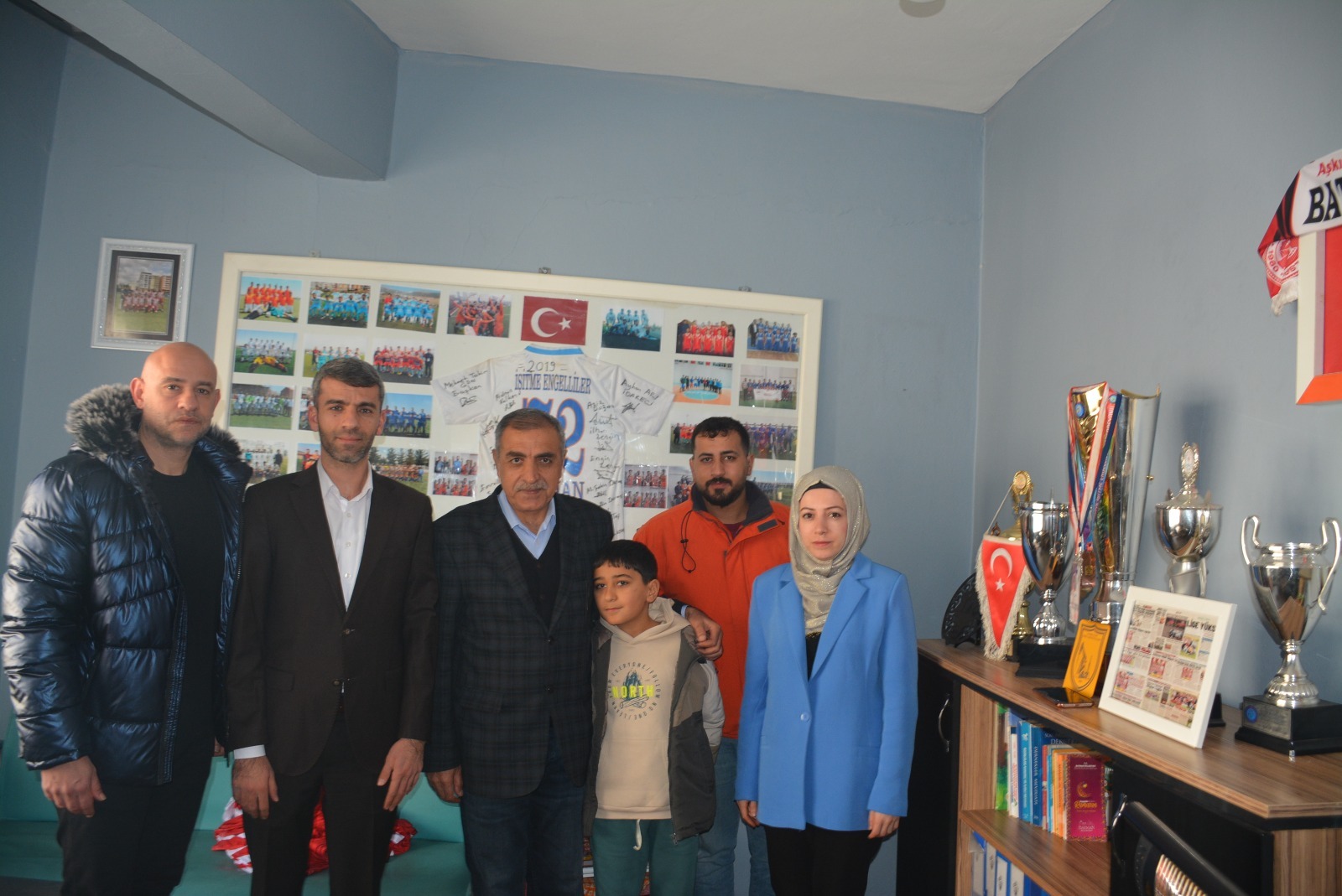 Batman Valiliği’nden Batman İşitme Engelliler Spor Kulübü futbol takımına destek