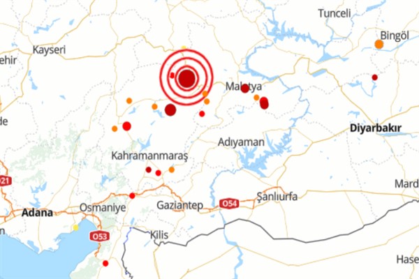 Malatya’da deprem