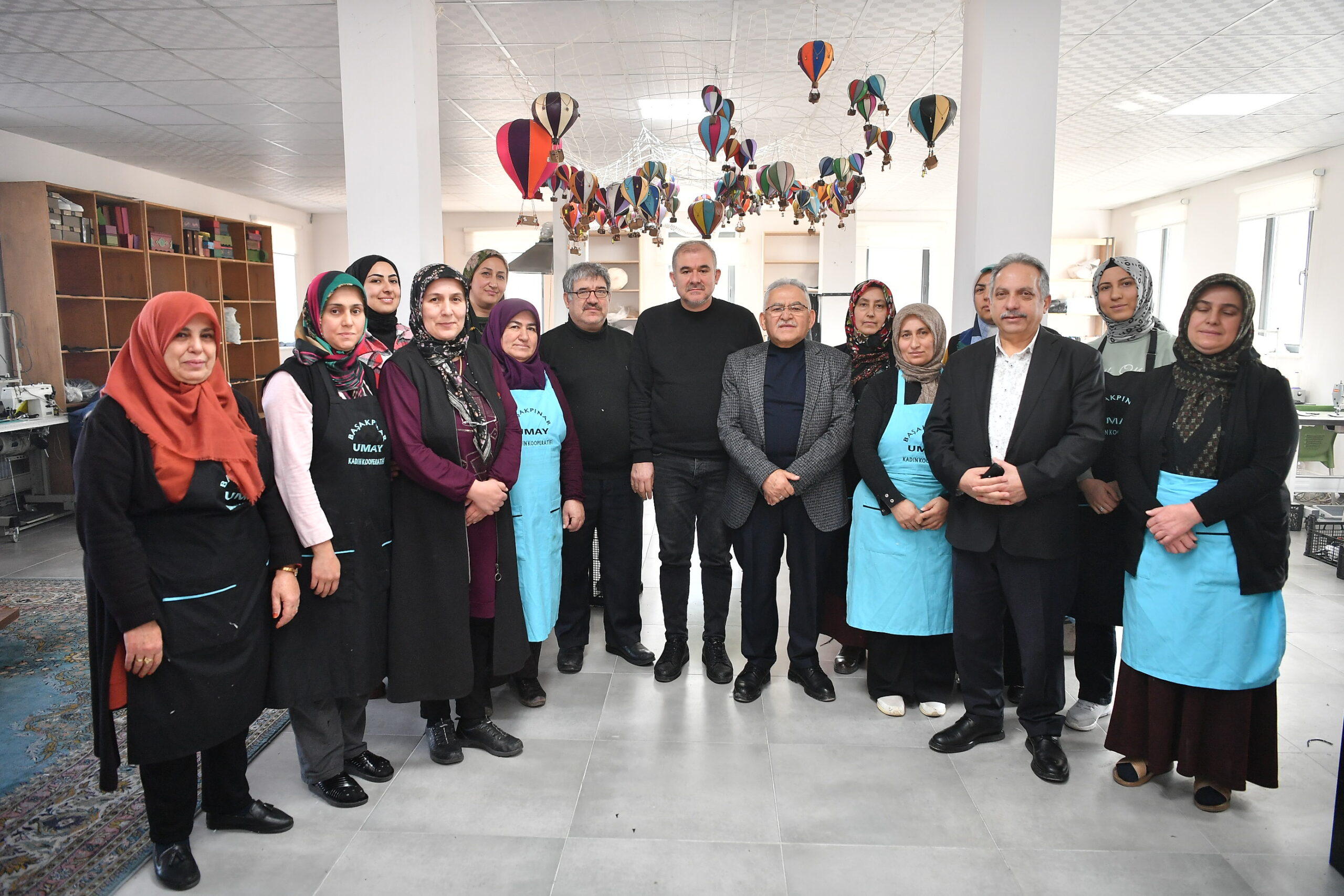 Başkan Büyükkılıç’tan Başakpınar Umay Kadın Kooperatifi’ne ziyaret