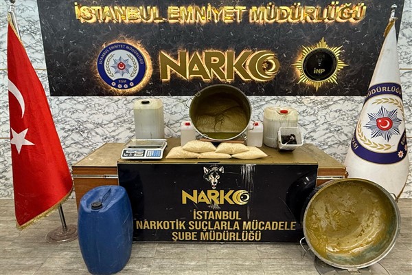 İstanbul’da 145 kilogram metamfetamin le geçirildi