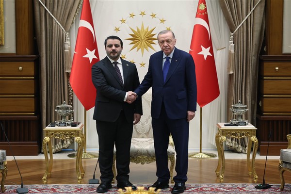 Cumhurbaşkanı Erdoğan, Suriye’deki yeni yönetimin Dışişleri Bakanı Şeybani ile görüştü