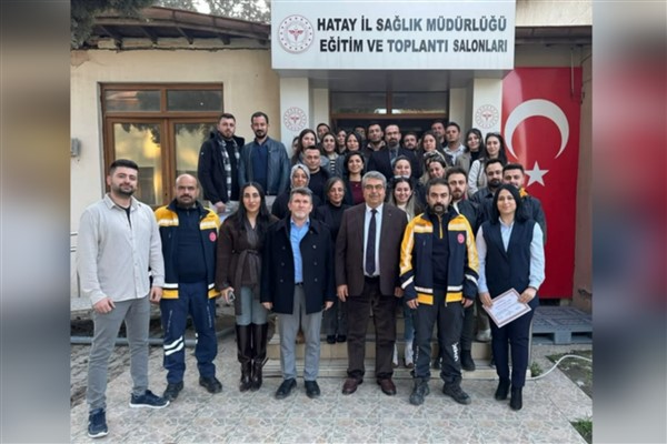 Hatay’da yenidoğan transport eğitimi tamamlandı